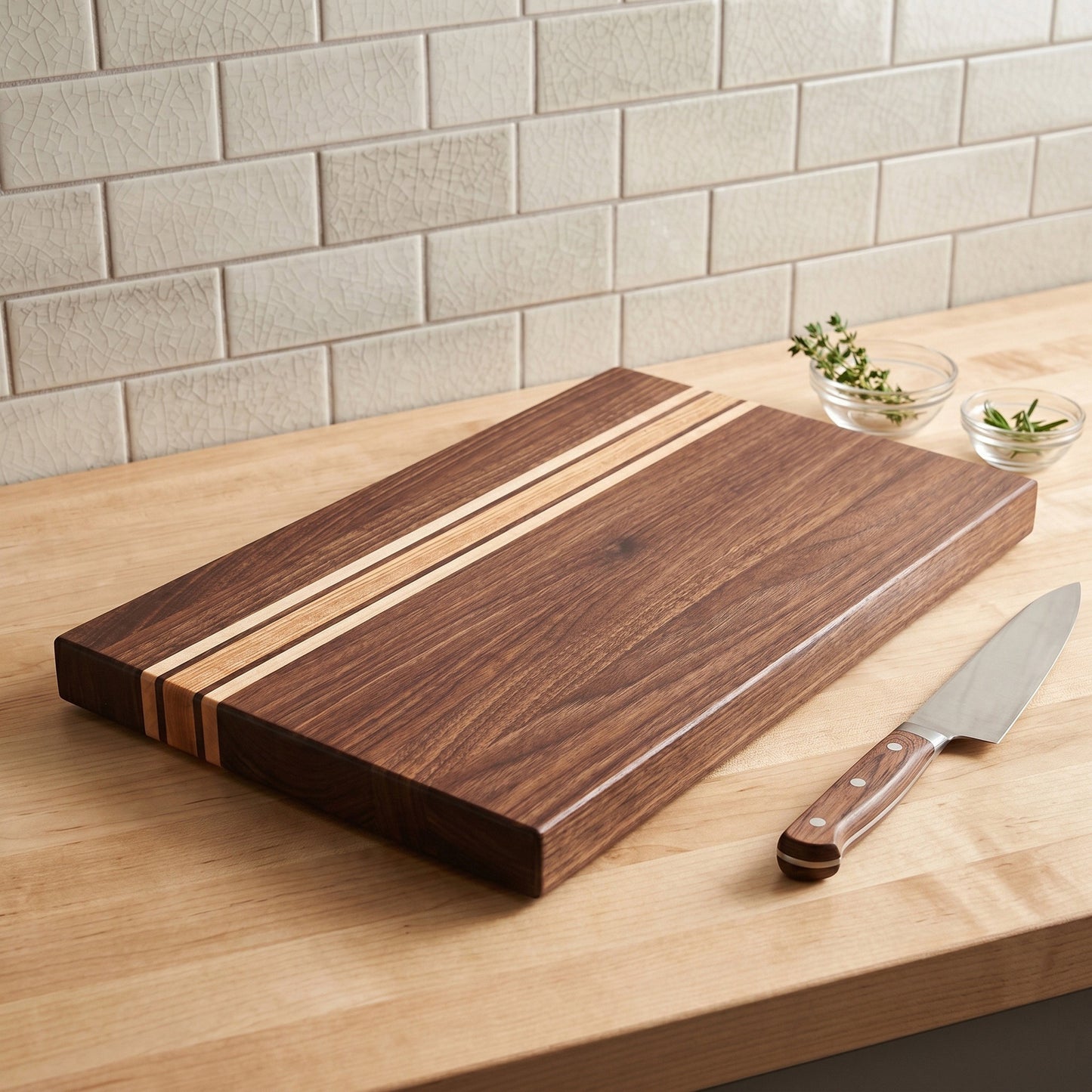 Edge Grain Cutting Board 18"x11"