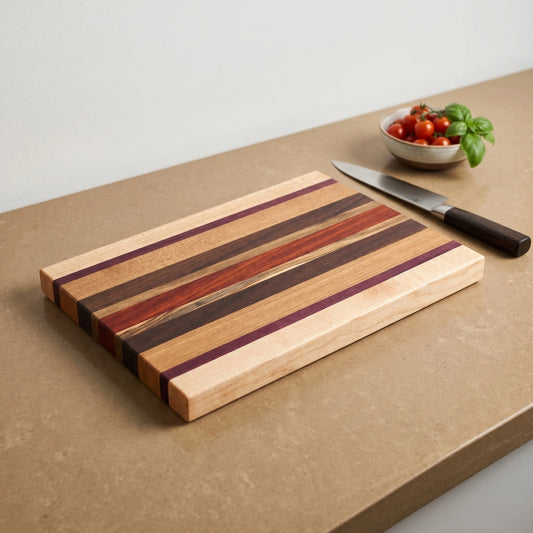 Exotic Edge Grain Cutting Board