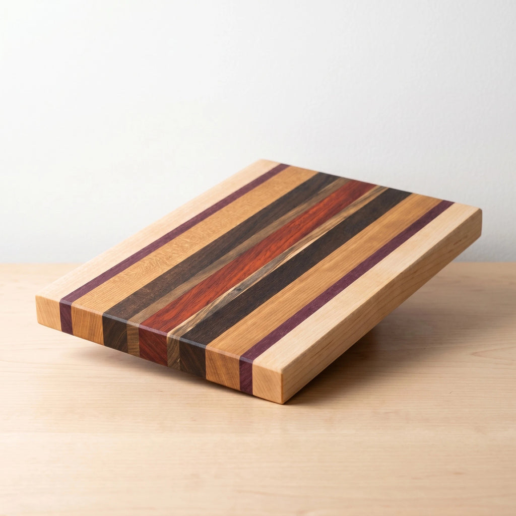 Exotic Edge Grain Cutting Board