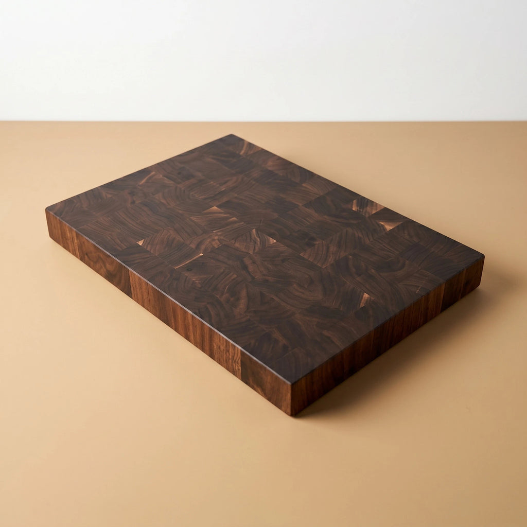 End Grain Black Walnut Cutting Board