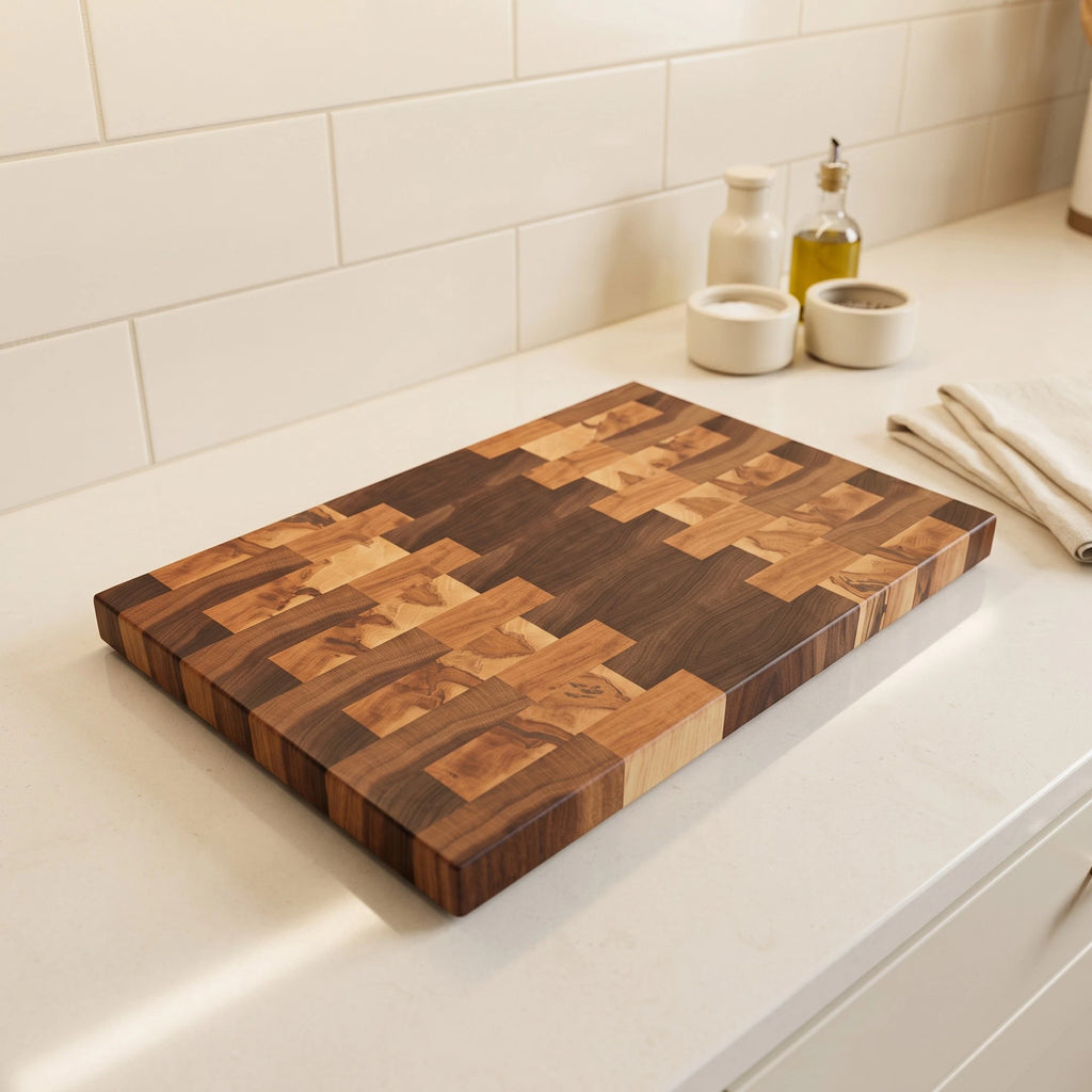 End Grain Cutting Board 14.5x9.5