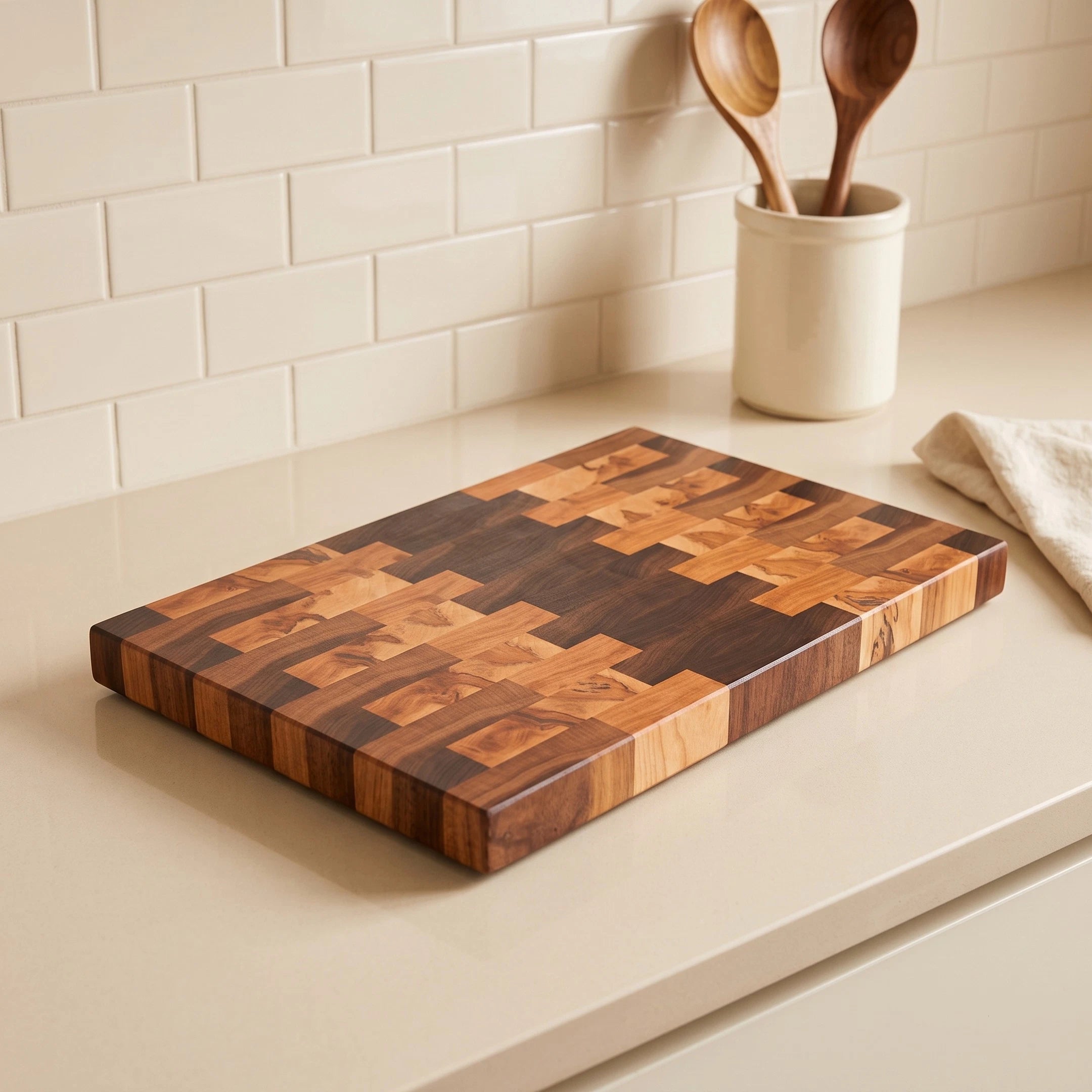 End Grain Cutting Board 14.5x9.5