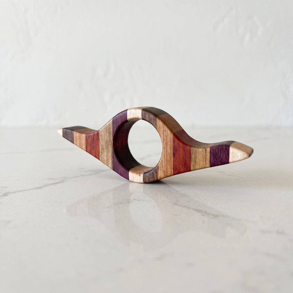 Book Page Holder Mixed Exotic Woods