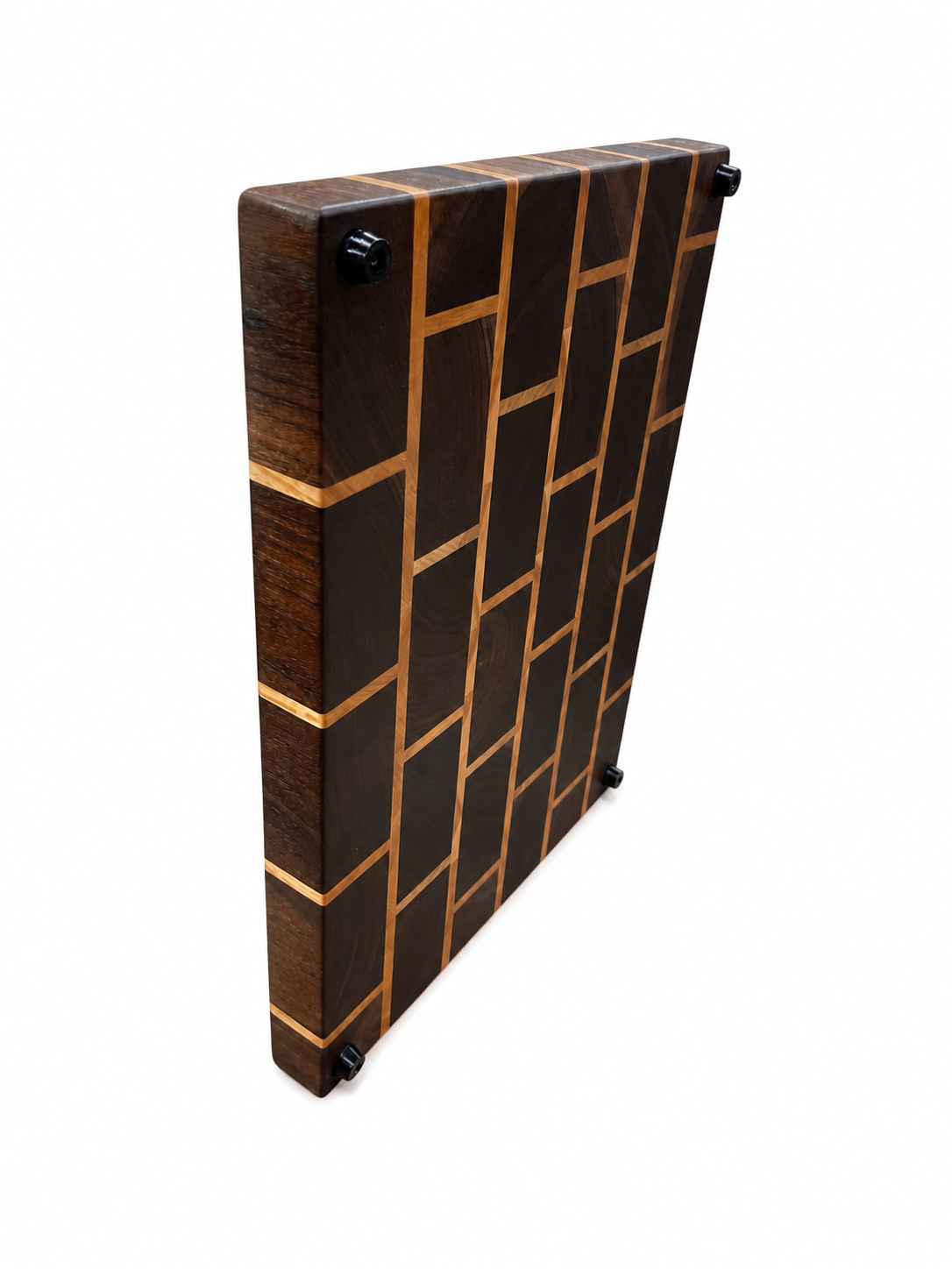 Brick Pattern Cutting Board - End Grain