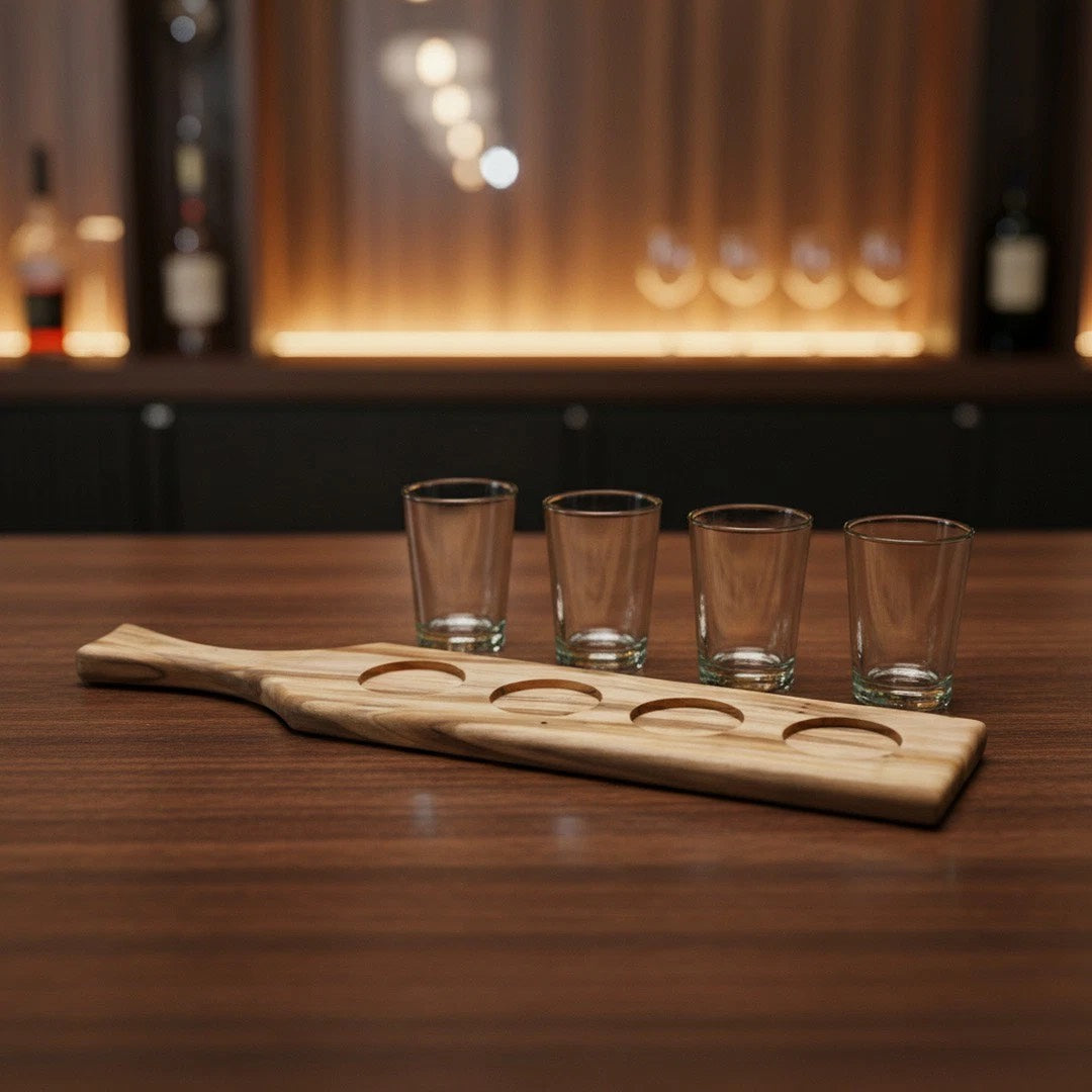 Shot Glass Flight Tray