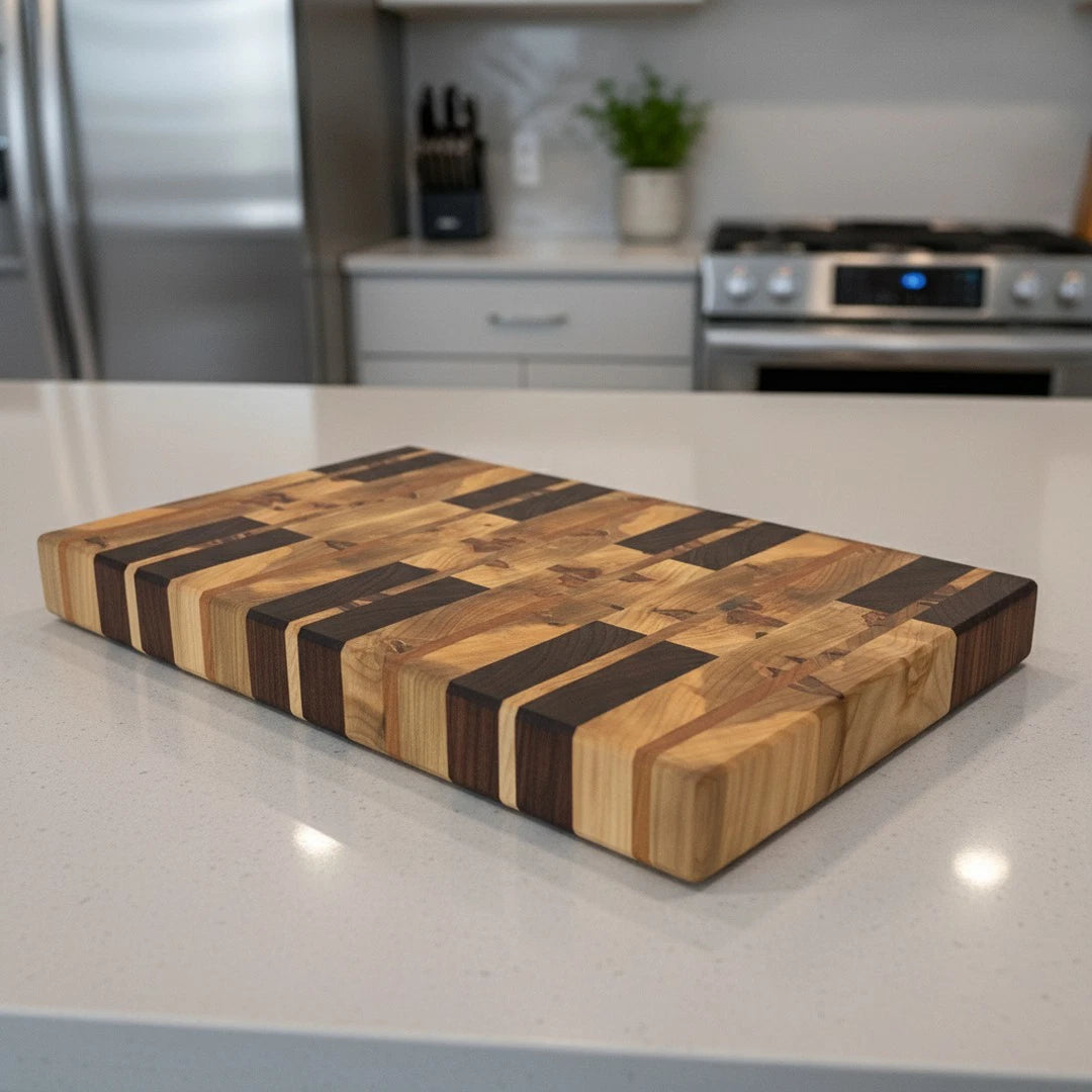 End Grain Cutting Board | One of a Kind