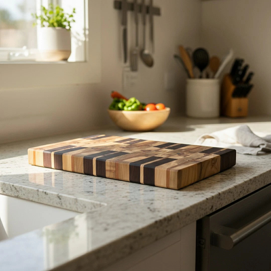 End Grain Cutting Board | One of a Kind