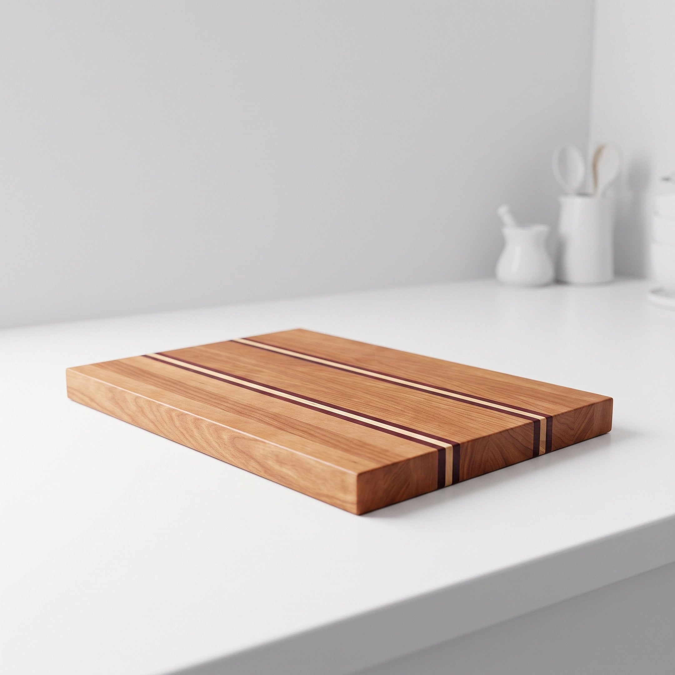 Edge Grain Cherry Cutting Board 16.5"x10"
