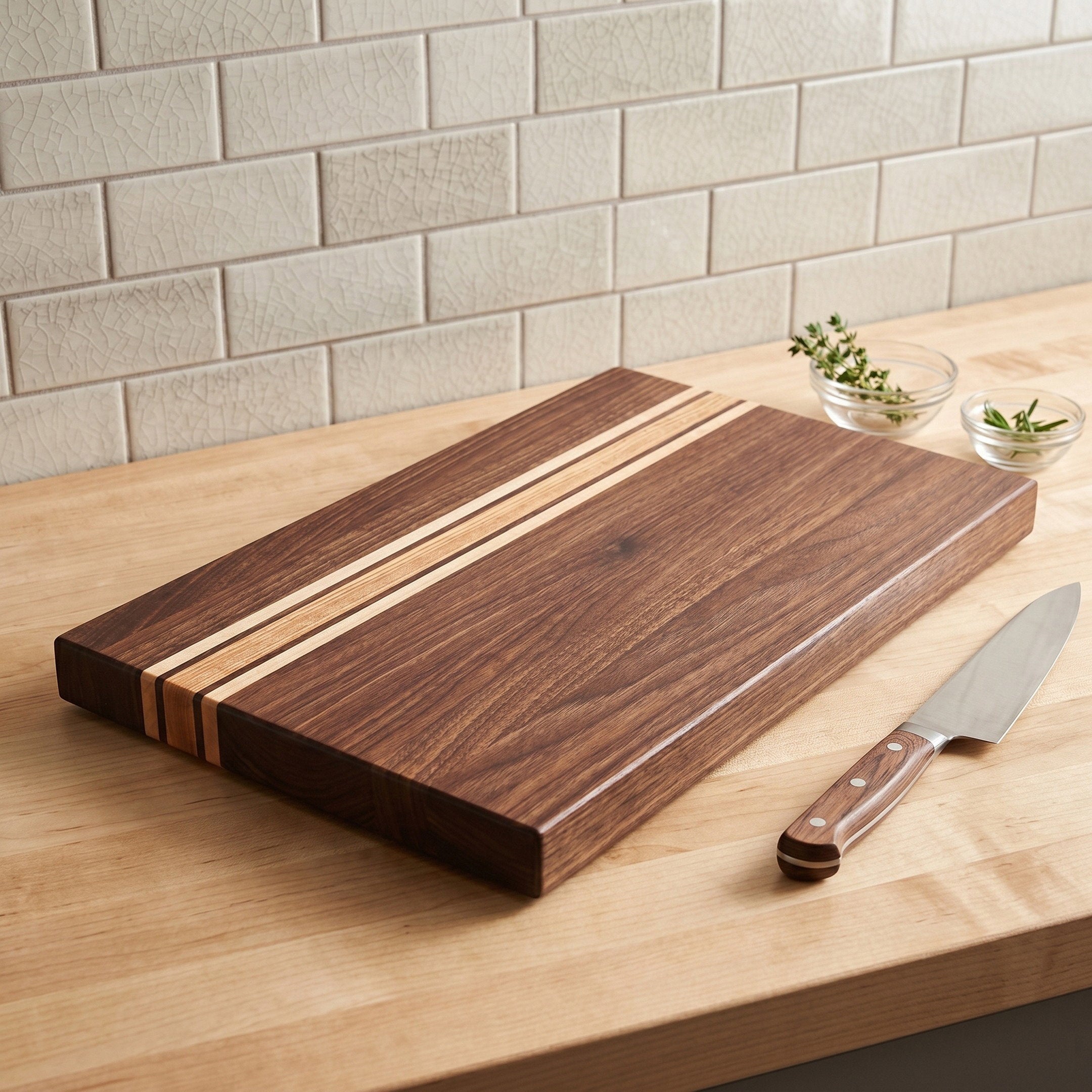 Edge Grain Cutting Board 18"x11"