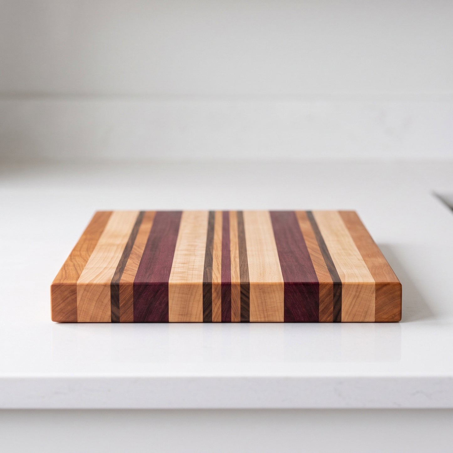 Edge Grain Cutting Board Mixed Hardwoods