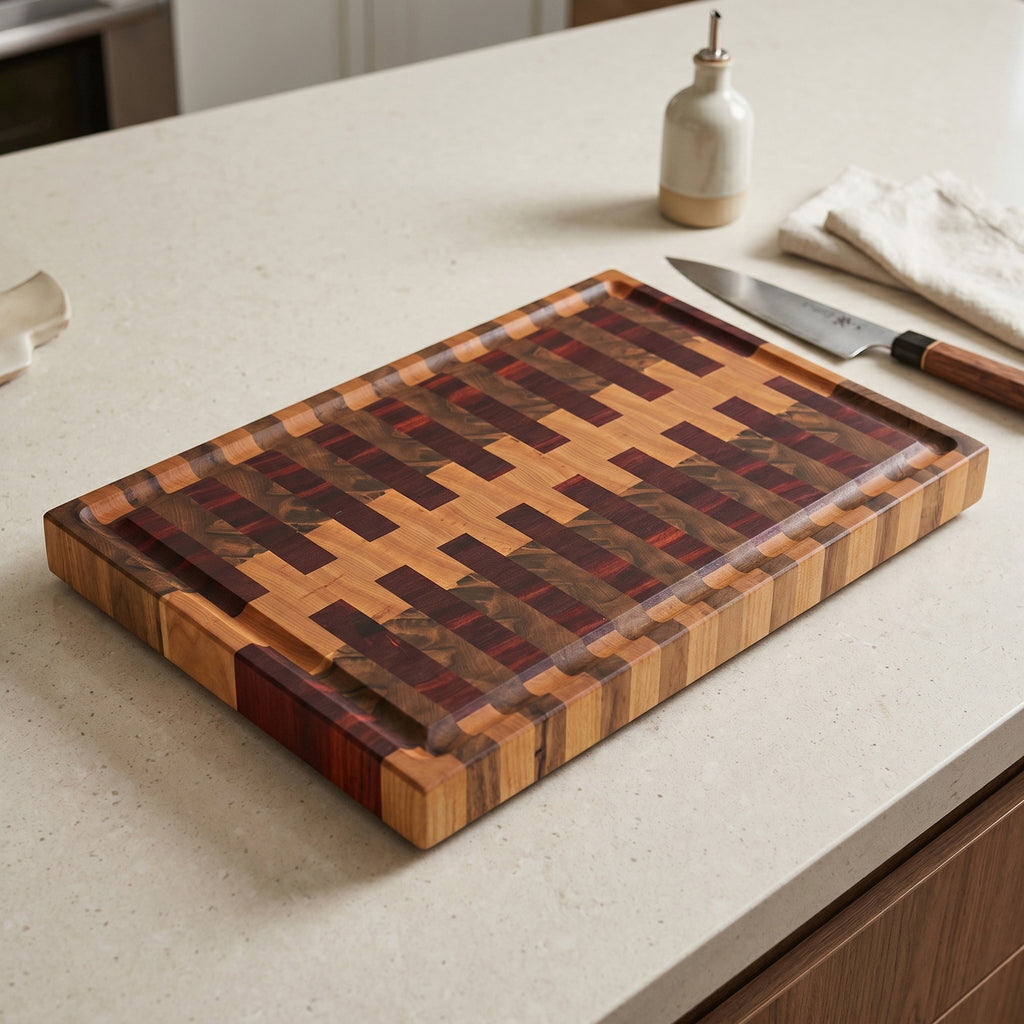 End Grain Cutting Board 17 1/4"x 10 3/4"